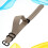 nylon watch strap 24mm beige adjustable replacement band 7
