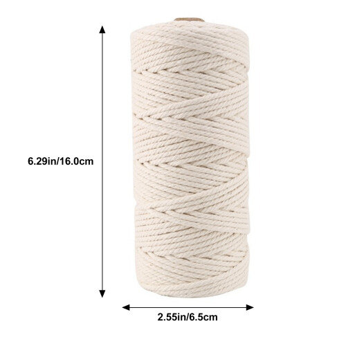 diy macrame kit for tapestry wall art decoration woven material set 1
