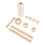diy macrame kit for tapestry wall art decoration woven material set 4