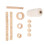 diy macrame kit for tapestry wall art decoration woven material set 8