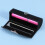 lipstick case holder organizer bag durable with mirror black 7