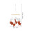 mobile with bear cloud and star charm for bassinet 2