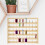wooden wall-mounted 54-spool sewing thread storage rack 5
