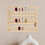 wooden wall-mounted 54-spool sewing thread storage rack 7