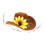 2pcs cowboy hat ornaments for party decor 11