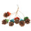 Dangling Bird Toy Parrot Hanging Plaything Multi 1pack 9