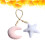 moon star wooden beads hanging decor for crib tent pink white 9
