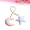 moon star wooden beads hanging decor for crib tent pink white 11