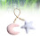 moon star wooden beads hanging decor for crib tent pink white 5
