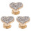 3pcs decorative studs charm for 38mm watch 2