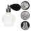 Beverage Spray Bottle Atomzier Sprayer Clear Glass Perfume Atomizer 3