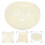 1 pc women's thickened polyester face towel for skincare 4