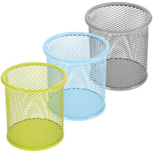 3St Mesh Penhouder Kleurrijk Voor En Thuiskantoor