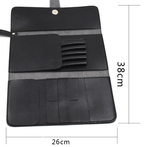 barber shears for salon scissors storage black pouch 2