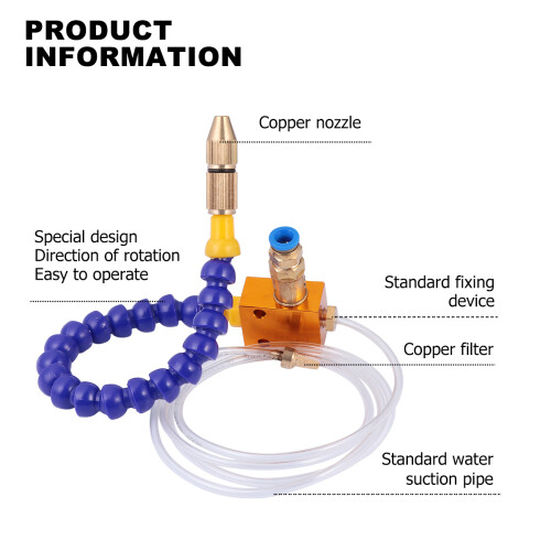 Refroidisseur Ajustable Pour Fraiseuse Cnc Bleu 1