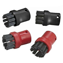 4pcs Round Nylon Brushes for Karcher SC1.502, SC1.702, SC2.000 Steam Vacuum Cleaner Accessories Household Cleaning Parts