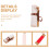 blank painting scroll for chinese calligraphy and art, 1pc 6