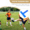 2pcs soccer training floor markers replacement pads for court carpet 7