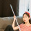 2pcs plastic end cap sleeve for mop broom handle clothes rail pole 4