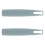 2pcs plastic end cap sleeve for mop broom handle clothes rail pole 11