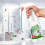 Acssart Bathroom Descaler, Efficient Bathroom Cleaner with Spray Nozzle 4