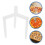 100pcs pizza serving stand tabletop protector supply 9