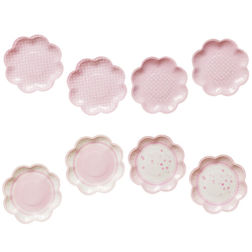 8Pcs Colorful Paper for Party Dinner Home Use 2