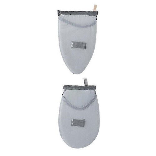 2 Stück Mini-Bügelbretter, multifunktionale Bügelplatten, Haushaltsbedarf (grau)