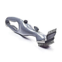 BBQ Steamer Stainless Steel Handheld Barbecue Grill Cleaning Brush Kitchen Tool