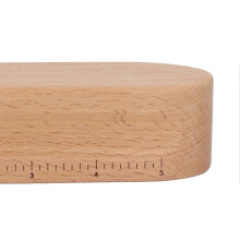 Beech Hardwood Tailor's Clapper, Versatile Sewing Tool for Ironing, Quilting, Steaming, 17.8 x 5.5 x 3.8 cm