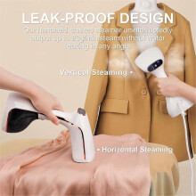 Portable Handheld Garment Steamer -Portable Fabric Steamer with Removable Water Tank Ideal for Home