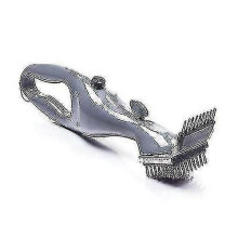 Bbq Steamer Stainless Steel Handheld Barbecue Grill Cleaning Brush Kitchen Toolrandom Color