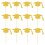 24 absolventenmütze cupcake topper kuchendekoration abschlussfeier 1