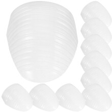 10 kunststoff innenhalter für baseballcaps transparent s