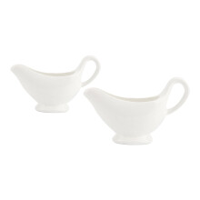 2pcs Gravy Boats with Handle for Sauce and Condiments