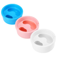 3pcs nail soaking bowls for gel polish removal at home or salon