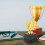 2pcs thumb trophy for kids competition prize award 4