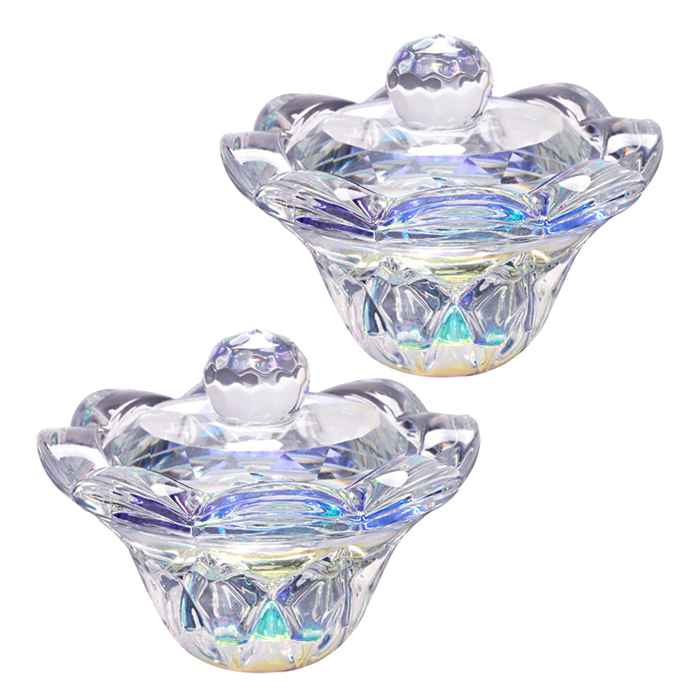 2pcs glass dappen dishes for nail art acrylic liquid and powder holder-image-OPC-PKRQY6T-NEW