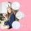 creative plush rabbit costume set with headband for easter party decor 10