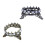 2Stk Pinselhalter Krone Mit Perlen – Und Robust 6
