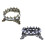 2Stk Pinselhalter Krone Mit Perlen – Und Robust 7