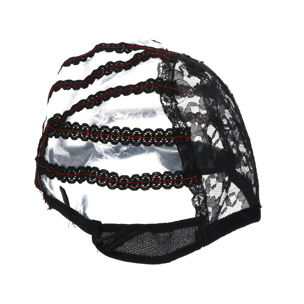 Iplusmile 1Pc Practical Black Mesh Wig Cap Comfortable Nylon Lace Net Hat