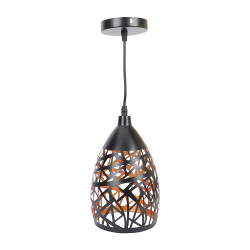 1Stk Single-Head Eisen Kronleuchter Retro Deckenlampe Wohnraumlicht