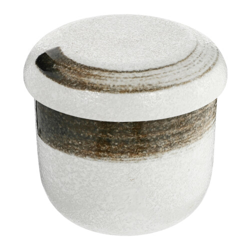 1pc ceramic stew pot for soup egg custard steaming kitchen use