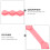 10Pièces Extensions Silicone Rose Pour Bandes De Masque Légères 8
