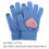 1 pair heart knitting winter gloves thickened touchscreen 7
