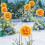 artificial topiary ball faux plant sphere for backyard balcony 7