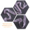 6St Premium Polyester Schoenveters in Violet Casual 10