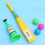 baseball bat balls pitching machine set for kids 6
