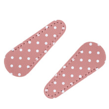 2St Leren Schaarhoes Roze Lichtgewicht Met Schattig Dots Patroon